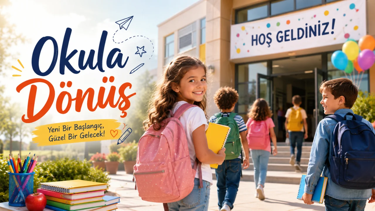Okulların Açılmasıyla Okula Dönüşe Sevinen Öğrenciler